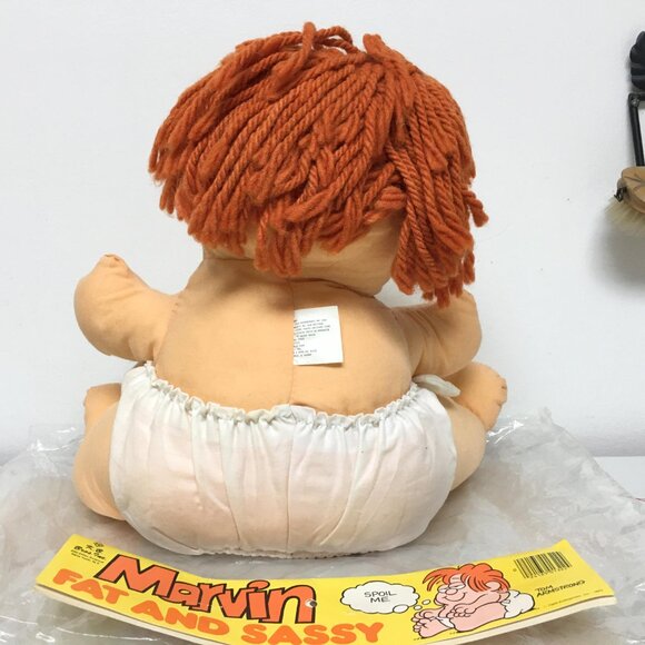 1983 "Baby Marvin" Stuffed Doll - From Comic Strip - Picture 4 of 5